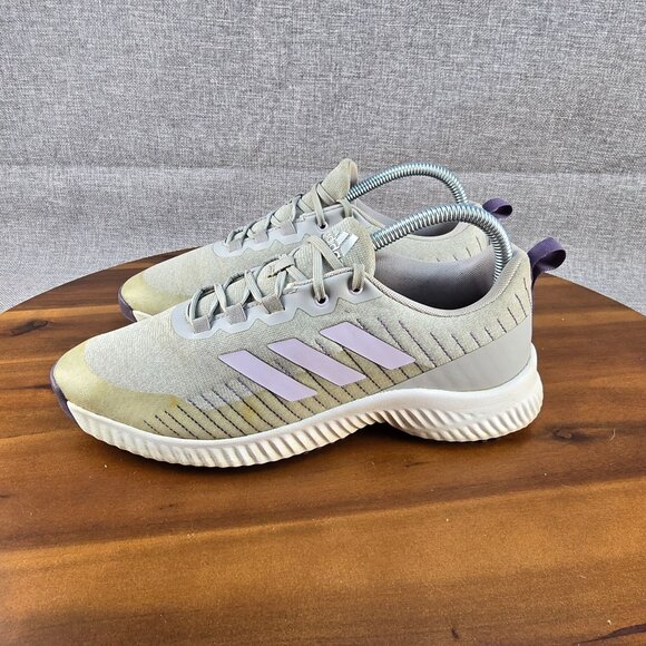 Adidas Womens Cloudfoam Pure Running Shoes Sneakers Purple/Gray 7.5 EVM 004001 - Picture 7 of 14